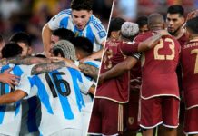 La selección argentina se medirá esta noche ante Venezuela en Miami: hora, TV y formaciones