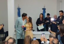 Matías Alé y Martina Vignolo se casaron en Mar del Plata: las fotos de una ceremonia íntima y a pura emoción