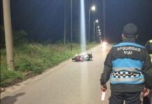 Murió un motociclista al derrapar con su moto en la ruta alternativa en Mosconi