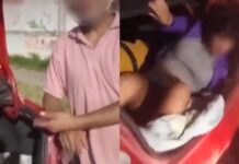 Taxista salteño conducía ebrio y llevaba a su pareja en el baúl del auto