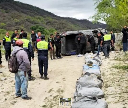 Persecución, tiroteo y secuestro de 301 kilos de marihuana en el límite con Tucumán