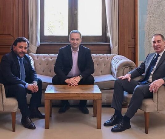 Diego Santilli se reúne con Gustavo Sáenz en Salta