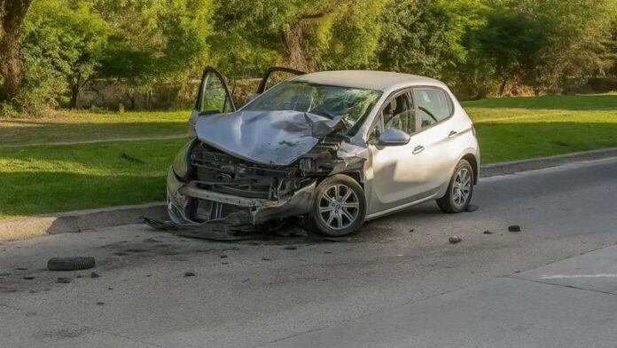 auto chocado en soliz pizarro