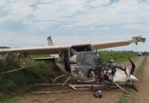 Otra avioneta narco cayó en Santa Fé