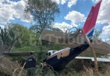 Una avioneta boliviana que transportaba cocaína se estrelló en R° de la Frontera