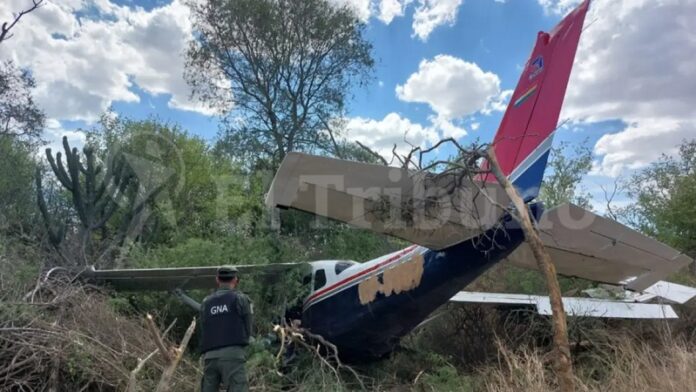 avioneta siniestrada en R Frontera