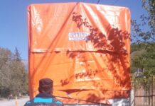 Se robó un camión y lo engancho la Policía en la ruta 51 cerca de Quijano