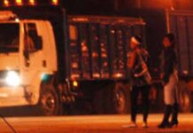 Una mujer le robo la billetera a un camionero al costado de la ruta en Metan