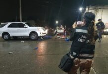 Una camioneta conducida por el juez Fucho de Metan choco a una motociclista