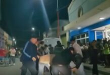 Cumple de 15 años terminó a las piñas y patadas en El Galpón