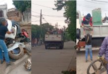 Rosario de la Frontera intensifica los trabajos de descacharrado en distintos barrios