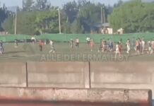 Volvieron las piñas en el futbol del Valle de Lerma, esta vez fue en Cerrillos