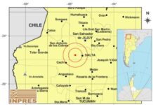 Un temblor sorprendió a los vecinos del Valle de Lerma