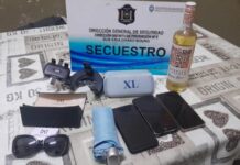 Delincuente detenido tras robar tres celulares, unos lentes y una botella de vino en una casa en B° Las Magdalenas