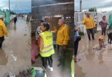 Vecinos de la zona sudeste fueron afectados por la intensa lluvia