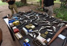 Secuestran un arsenal desde una casa en Chicoana: había hasta bombas y granadas de morteros