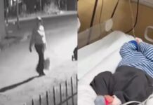El impactante video del momento en que abandonaron a un bebé recién nacido en una zanja en Quilmes