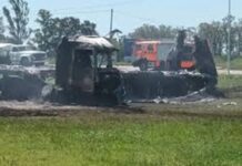 Dos jujeños murieron en un violento choque frontal de dos camiones en Santa Fe