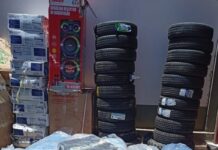 Desbaratan millonario contrabando en Apolinario Saravia