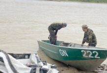Desde Bolivia cruzaban el Río Bermejo hacia Orán en lancha con 25 kilos de pasta base de cocaína