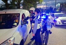 Un conductor casi rompe el alcoholímetro: tenía 4 g/l de alcohol en sangre