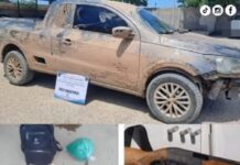 El robo de dos vehículos en Oran terminó a los tiros, 5 detenidos y el secuestro de $ 16 millones