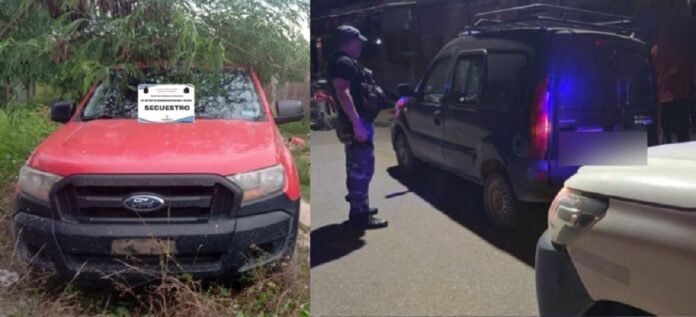 camioneta robada en oran