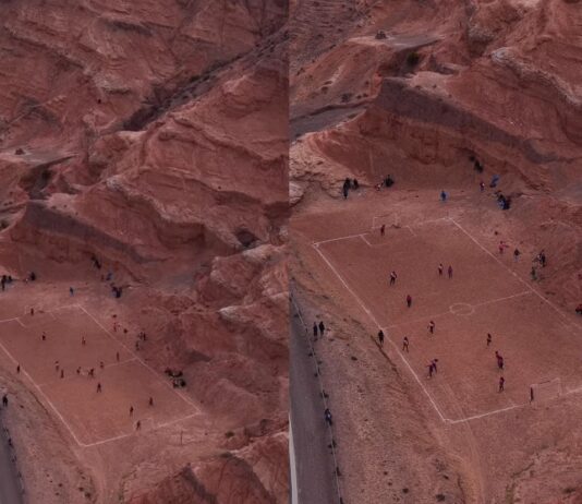 El fútbol también tiene su identidad en la canchita de Maimara en Jujuy