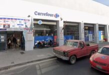 Cierra el Carrefour de la 20 de Febrero