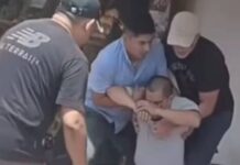 Tras un choque, un chofer de la línea 5 terminó noqueado por el conductor de un automóvil