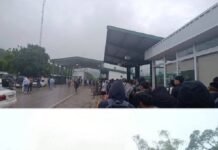 Aguas Blancas-Bermejo sin chalanas: cientos de personas hacen 2 km de cola para pasar a Bolivia