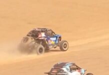 El matrimonio cordobés ganó la etapa del Rally Dakar: Kevin 10° y Luciano Benavidez 7°