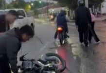Salteño recuperó su moto robada luego de enfrentarse con un grupo de jóvenes en villa Mitre