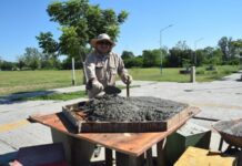 La Municipalidad de Rosario de la Frontera trabaja en varias obras para mejorar el aspecto de la ciudad