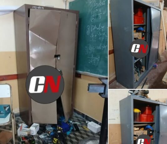 Robaron y provocaron destrozos en la Escuela Técnica N.º 3103 de Rosario de la Frontera