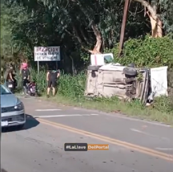 vuelco en San Luis