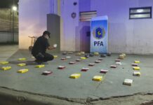 Secuestran en la ruta 50 en Orán 35 kilos de cocaína y 11 de marihuana