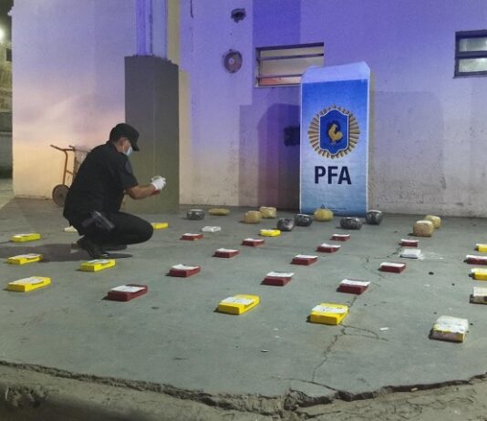 Secuestran en la ruta 50 en Orán 35 kilos de cocaína y 11 de marihuana