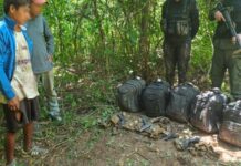Secuestran en Tartagal 61 kilos de cocaína y detienen a dos hombres armados con pistolas