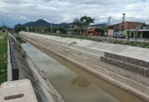 Avanza la segunda etapa de la obra hidráulica en el canal de la Yrigoyen