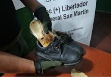 Otros tres detenidos en San Pedro por ocultar cocaína adosada al cuerpo y en los zapatos