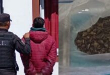 Detenido en Barrio El Tribuno con marihuana y un cuchillo