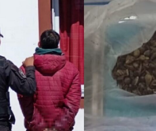 Detenido en Barrio El Tribuno con marihuana y un cuchillo