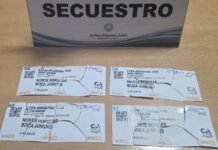 2 porteños detenidos por vender entradas truchas para ver mañana a Boca en Salta