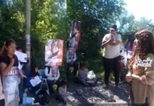 La familia de Natalia Cruz rechazo la presencia de la diputada Galleguillo en la marcha por la justicia