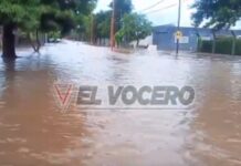 Nuevamente El Galpón en emergencia por inundaciones