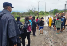 La lluvia volvió a provocar distintos anegamientos en Capital e Interior