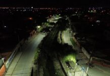 Para mayor seguridad urbana se instalaron luces LED en villa San Antonio