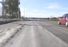 La ruta 34 entre Metan y Rosario de la Frontera sigue destruida