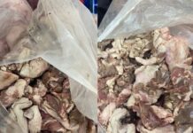 Secuestran en una carnicería de Las Lajitas 150 kilos de carne en mal estado